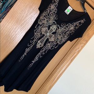 Beaded Western Tunic